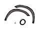 Elite Series Rivet Style Fender Flares; Front; Textured Black (10-18 RAM 3500)