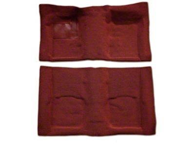 Pro-Line Replacement Front and Rear Carpet Kit; Dark Red (03-08 RAM 3500 Quad Cab)