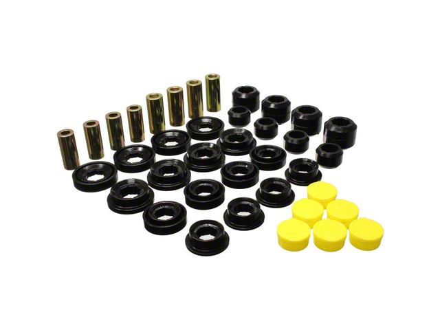 Front Control Arm Bushings; Black (03-09 4WD RAM 3500)