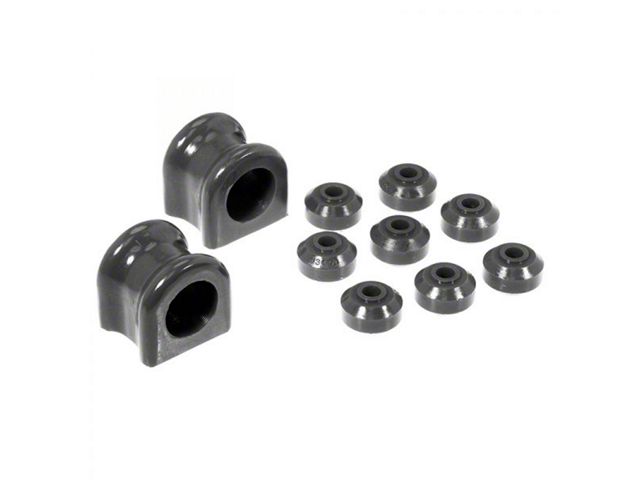 Front Sway Bar and End Link Bushing Kit; 34mm Bar; Black (03-05 RAM 3500)