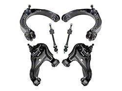 Front Upper and Lower Control Arms with Ball Joints and Sway Bar Links (07-11 2WD RAM 3500)