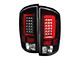 G2 LED Tail Lights; Jet Black Housing; Clear Lens (07-09 RAM 3500)