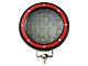 Gladiator Roll Bar with 5.30-Inch Red Round Flood LED Lights; Black (03-24 RAM 3500 w/o RAM Box)