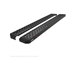 Westin Grate Steps Running Boards; Textured Black (10-24 RAM 3500 Regular Cab)