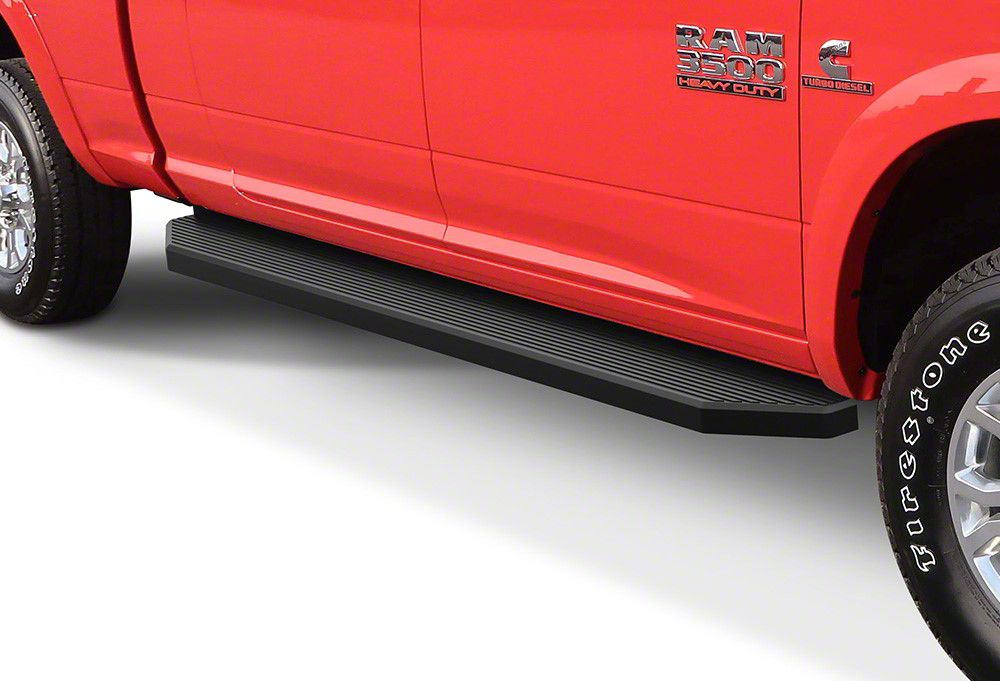 RAM 3500 H-Style Running Boards; Black (10-23 RAM 3500 Mega Cab) - Free ...