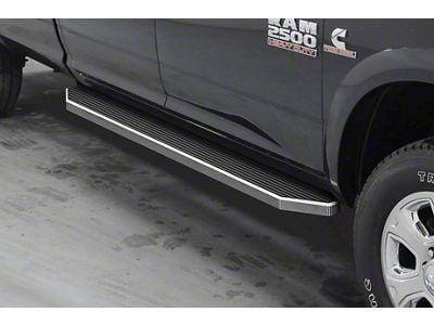 H-Style Running Boards; Polished (10-24 RAM 3500 Crew Cab)