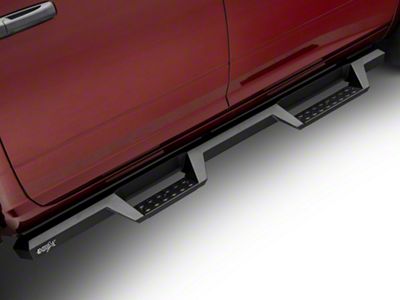 Westin HDX Drop Nerf Side Step Bars; Textured Black (10-24 RAM 3500 Crew Cab)