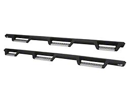 Westin HDX Stainless Wheel-to-Wheel Drop Nerf Side Step Bars; Textured Black (10-18 RAM 3500 Crew Cab SRW w/ 8-Foot Box)