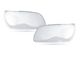 Headlight Covers; Clear (03-05 RAM 3500)