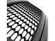 Honeycomb Mesh Style Upper Replacement Grille; Black (10-18 RAM 3500)