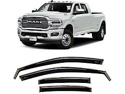 in-Channel Window Deflectors (19-24 RAM 3500 Crew Cab, Mega Cab)