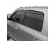 EGR In-Channel Window Visors; Front and Rear; Matte Black (19-24 RAM 3500 Crew Cab)