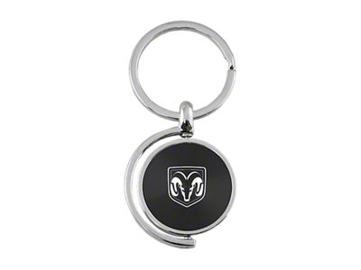 RAM Head Logo Spinner Key Fob