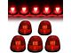 LED Cab Roof Lights; Red (03-18 RAM 3500)