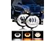 LED Fog Lights with DRL and Amber Turn Signal; Chrome Housing (03-09 RAM 3500)