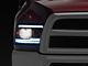 LED Strip Headlights; Black Housing; Smoked Lens (10-18 RAM 3500 w/ Factory Halogen Headlights)