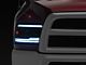 LED Strip Headlights; Black Housing; Smoked Lens (10-18 RAM 3500 w/ Factory Halogen Headlights)