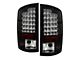 LED Tail Lights; Black Housing; Clear Lens (03-06 RAM 3500)
