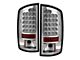 LED Tail Lights; Chrome Housing; Clear Lens (03-06 RAM 3500)