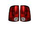 LED Tail Lights; Chrome Housing; Red Lens (10-18 RAM 3500 w/ Factory Halogen Tail Lights)