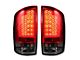 LED Tail Lights; Chrome Housing; Smoked Lens (07-09 RAM 3500)