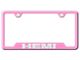 HEMI Laser Etched Cut-Out License Plate Frame (Universal; Some Adaptation May Be Required)