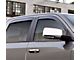 Low Profile Ventvisor Window Deflectors; Front and Rear; Dark Smoke (10-24 RAM 3500 Crew Cab)