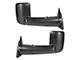 Manual Towing Mirrors; Textured Black (10-12 RAM 3500)