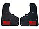 Merica Mud Flaps; Front; Red (19-24 RAM 3500 SRW)