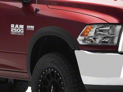 OE Style Fender Flares; Smooth (10-18 RAM 3500 SRW)