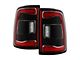 OE Style LED Tail Lights; Black Housing; Red Smoked Lens (19-24 RAM 3500 w/ Factory Halogen Tail Lights)