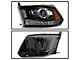 OE Style Projector Headlight; Black Housing; Clear Lens; Driver Side (13-15 RAM 3500 w/ Factory Halogen Projector Headlights)