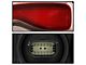 OE Style Tail Light; Black Housing; Red Clear Lens; Driver Side (19-24 RAM 3500 w/ Factory Blind Spot Tail Lights)