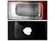 OE Style Tail Light; Chrome Housing; Red Clear Lens; Driver Side (19-24 RAM 3500 Big Horn, Tradesman)