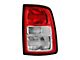 OE Style Tail Light; Chrome Housing; Red Clear Lens; Passenger Side (19-24 RAM 3500 Big Horn, Tradesman)