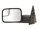 OEM Style Extendable Manual Towing Mirror; Driver Side (10-11 RAM 3500)