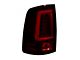 OLED Tail Lights; Chrome Housing; Dark Red Smoked Lens (10-18 RAM 3500 w/ Factory Halogen Tail Lights)