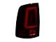 OLED Tail Lights; Chrome Housing; Red Lens (13-18 RAM 3500 w/ Factory LED Tail Lights)