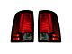 OLED Tail Lights; Chrome Housing; Red Lens (10-18 RAM 3500 w/ Factory Halogen Tail Lights)