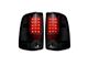 OLED Tail Lights; Black Housing; Smoked Lens (10-18 RAM 3500 w/ Factory Halogen Tail Lights)