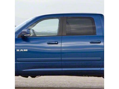 Painted Body Side Molding; Billet Metallic (10-18 RAM 3500 Crew Cab, Mega Cab)