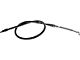 Parking Brake Cable; Driver Side (07-17 RAM 3500 SRW Cab and Chassis)