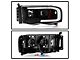 Platinum Series Headlights; Black Housing; Clear Lens (03-05 RAM 3500)