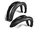 Pocket Style Fender Flares; Textured Black (10-18 RAM 3500 SRW)