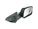 Powered Heated Towing Mirror with Puddle Light; Textured Black; Passenger Side (2012 RAM 3500)