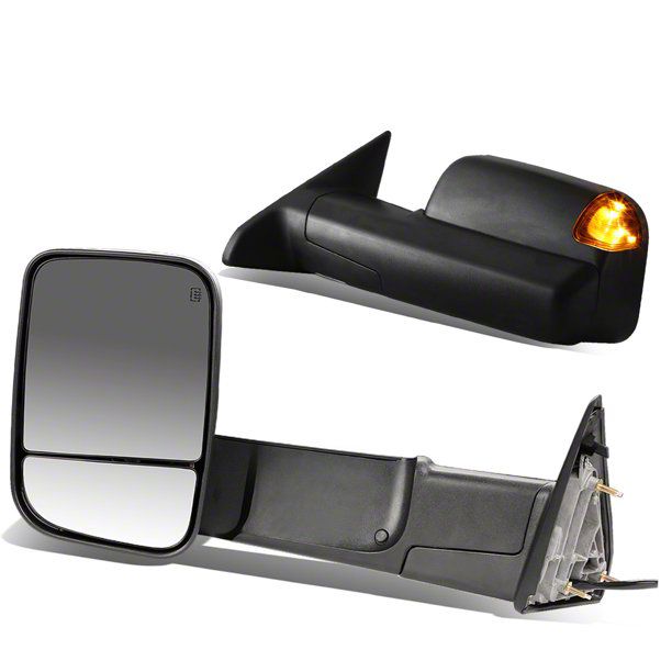 RAM 3500 Powered Heated Towing Mirrors with Amber LED Turn Signals (10