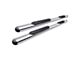 Premier 4 Oval Nerf Side Step Bars without Mounting Kit; Stainless Steel (10-18 RAM 3500 Crew Cab)