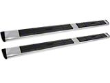 Premier 6 Oval Nerf Side Step Bars; Stainless Steel (98-02 RAM 3500 Club Cab, Quad Cab)