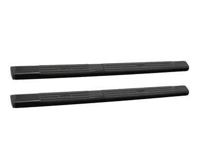 Premier 6 Oval Nerf Side Step Bars with Mounting Kit; Black (10-24 RAM 3500 Crew Cab)