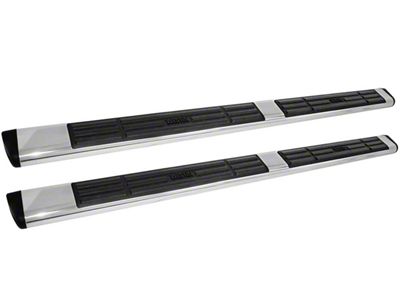 Premier 6 Oval Nerf Side Step Bars with Mounting Kit; Stainless Steel (10-24 RAM 3500 Regular Cab)